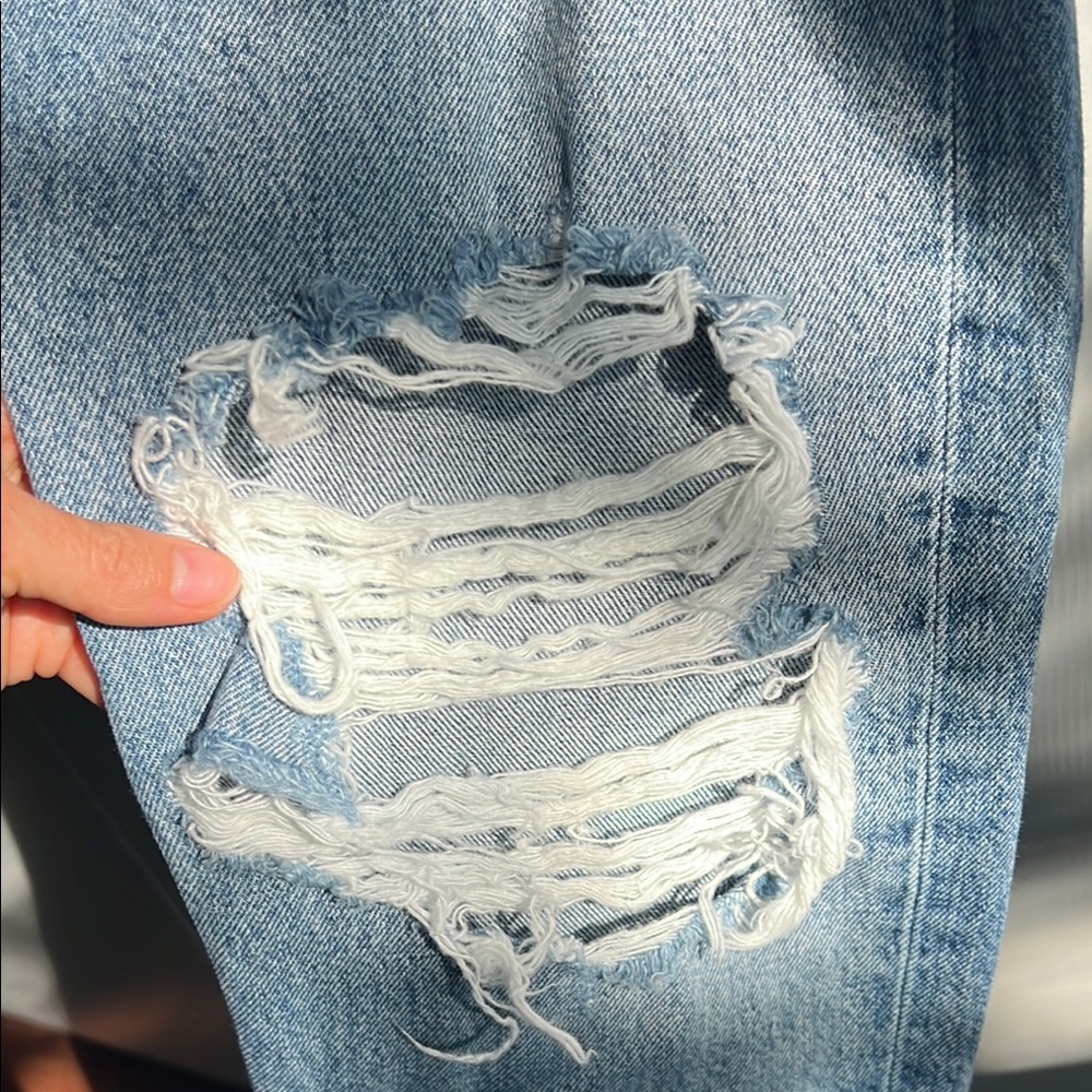 AGOLDE Lana Blue Jeans, size 26 - Picture 7 of 13